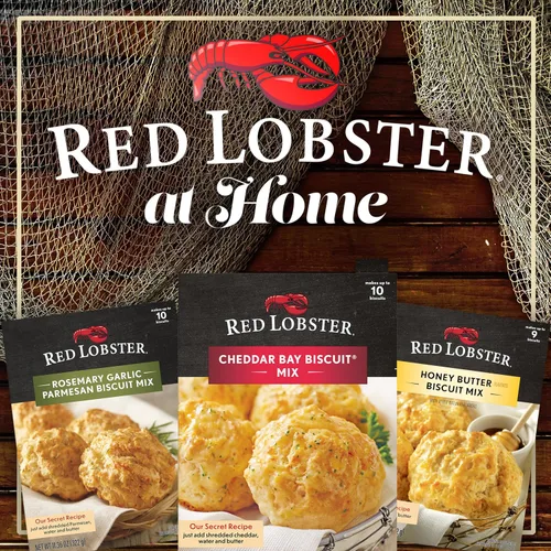 Vista 10 de Red Lobster Mezcla de galletas de parmesano y ajo y romero, condimento de hierbas y ajo y romero, caja de 11.36 onzas (paquete de 12)
