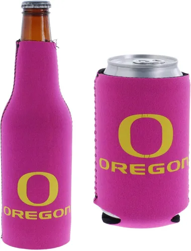 Vista 11 de College Team Color Logo Can & Bottle Holder Insulator Beverage Cooler Set