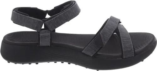 Vista 2 de Skechers Sandalias de golf 600 sin picos para mujer, NegroNegro