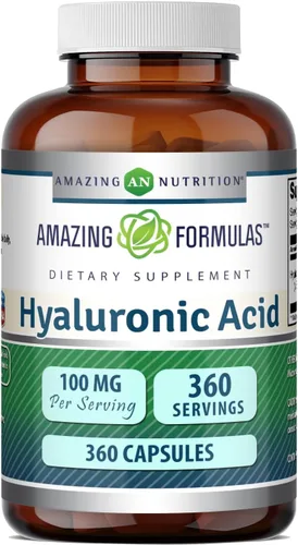 Vista 7 de Cápsulas de ácido hialurónico 0,0035 oz (120 cápsulas), refuerza el tejido conectivp y las articulaciones, para tener una piel sana y joven, paquete