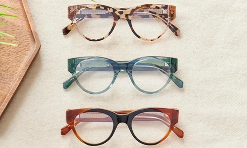 Vista 3 de eyebobs Kindred Spirit - Lectores prémium para mujeres y hombres Gafas de ojo de gato