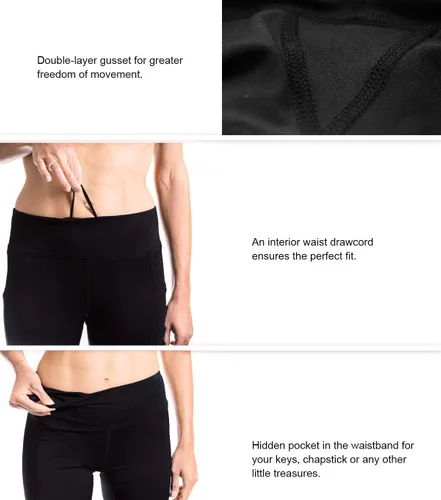 Vista 5 de Yogipace - Pantalones de yoga acampanados con bolsillos para mujer (20.0 pulgadas, 22.0 pulgadas, 24.0 pulgadas), longitud capri, corte ajustado