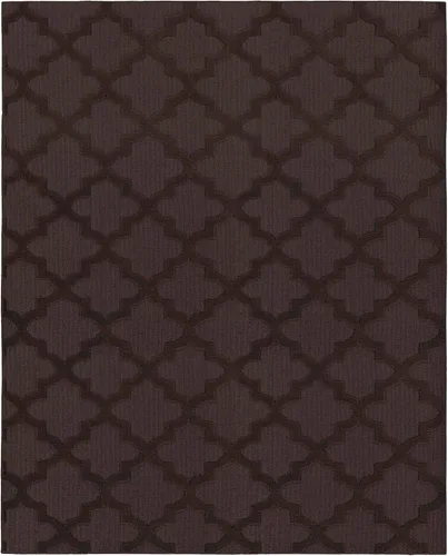 Vista 61 de Alfombra de Área Garland Rug Quatro Negra de 3' x 5' con Diseño de Enrejado Cut-Loop - Suave, Cómoda, Elegante y Económica en un Hermoso Color Negro