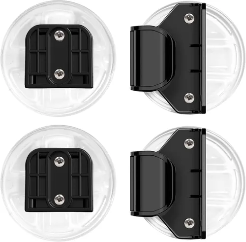 Vista 12 de HAMOPY - Puertas retráctiles para bebé, 33 pulgadas de alto, puerta de bebé extra ancha de hasta 71 pulgadas, puerta de malla autoblocante duradera