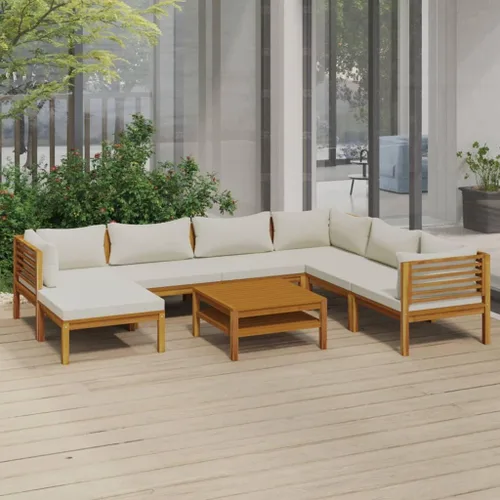 Vista 46 de Juego de 5 piezas para patio con cojín, juego de muebles de sofá, resistente a la intemperie, adecuado para uso en exteriores, requiere montaje Gris