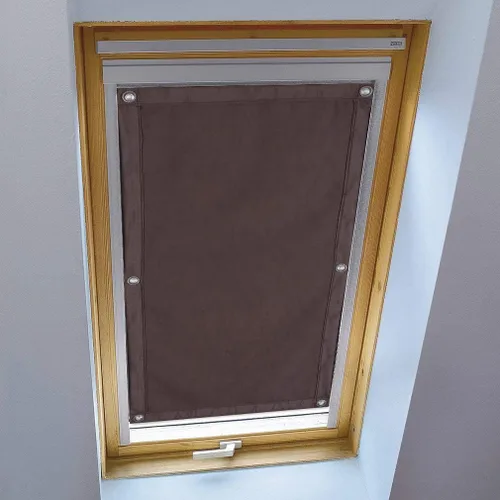 Vista 13 de Persiana de viaje para ventana de coche, portátil, 100% opaca con ventosas térmicas y aislamiento térmico impermeable Skylight. Negro