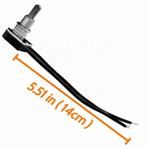 Vista 6 de Interruptor de botón Zing Ear ZE-107M ON-Off 5/8" Lámpara de luz 3A