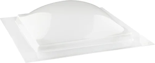 Vista 8 de RecPro Cúpula exterior para tragaluz RV Claraboya exterior universal de 14 x 14 pulgadas (transparente)