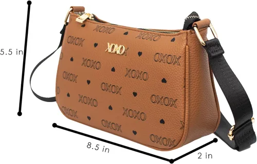 Vista 3 de XOXO Bolso de mano para mujer Urban Heart Crossbody