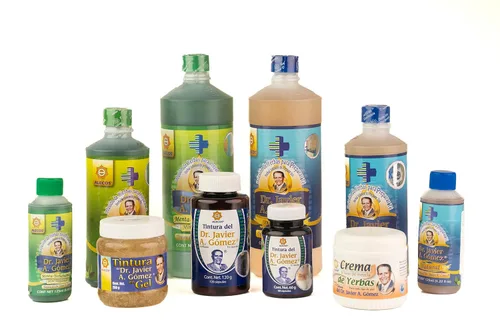 Vista 6 de Alecos Tintura Infusión de Yerbas del Dr. Javier A. Gómez Frasco natural 1 Lt (33.80 fl oz)