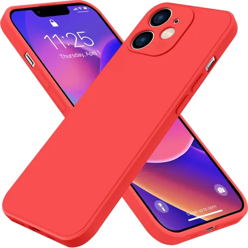 Vista 19 de Funda para iPhone 11, funda de goma de gel de silicona líquida, no amarillenta, funda protectora de silicona multicolor, funda protectora Negro
