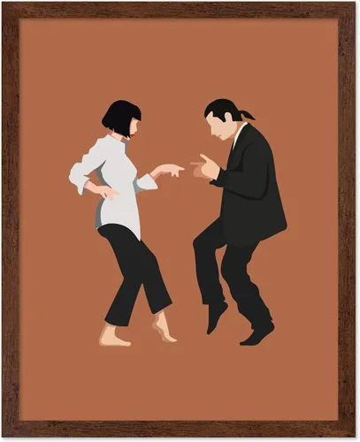 Vista 11 de Poster Master Póster de baile de pareja, impresión icónica de baile, arte moderno, arte moderno, arte pop, arte de película, regalo para hombres
