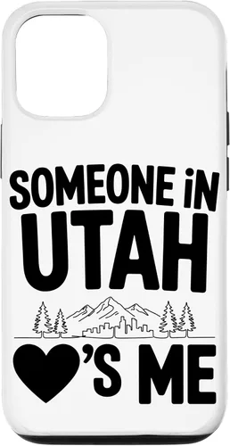 Vista 28 de Someone in Utah Loves Me Long Distance Family Case for iPhone 16