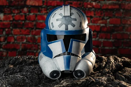 Vista 4 de Evere SW Clone Arc Commander Casco Cosplay Deluxe Halloween Coleccionable Prop