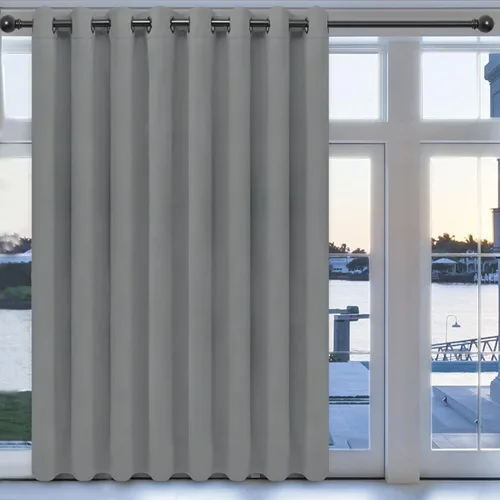 Vista 174 de Easy-Going - Cortinas opacas para dormitorio, aislamiento térmico sólido con ojales, cortinas de ventana para reducción de ruido, cortinas