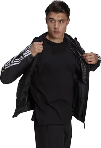 Vista 7 de adidas Chaqueta básica de 3 rayas para hombre Windrdy