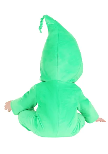 Vista 2 de Disfraz Infantil de Vaina de Guisante Multicolor