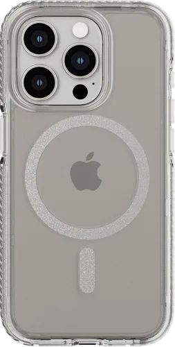 Vista 10 de Tech21 Evo Crystal - Funda para iPhone 15 Pro, compatible con MagSafe, funda de protección superior contra impactos con clasificación estándar