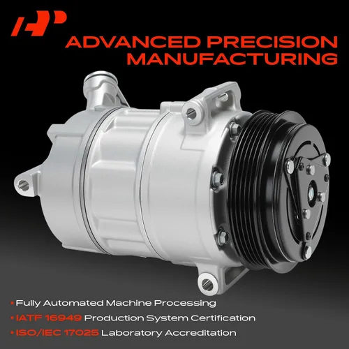 Vista 3 de A-Premium Compresor de aire acondicionado CA con embrague compatible con Saab 9-3 2.0L 2003-2011, 9-3X 2.0L 2010-2011