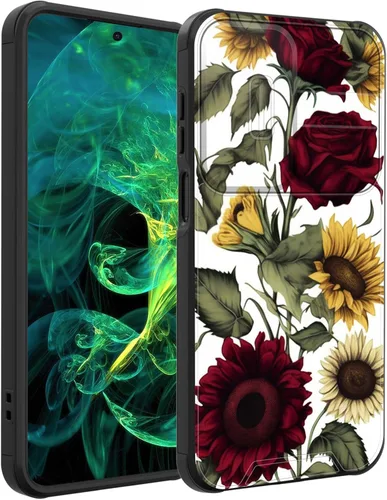 Vista 215 de Funda para Galaxy A16 5G con cubierta para cámara deslizante, resistente de doble capa, híbrida, a prueba de golpes, funda protectora resistente