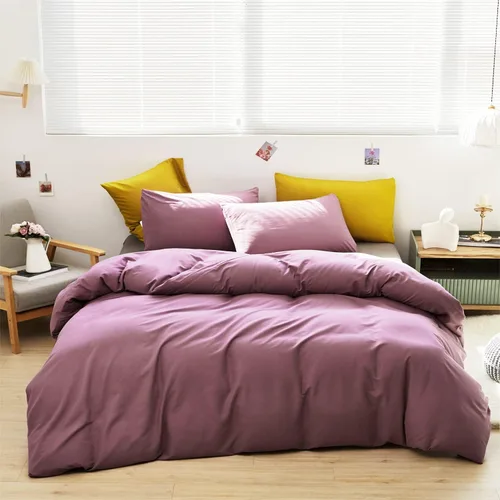 Vista 18 de Wellboo - Juego de edredón de tamaño matrimonial, ropa de cama de color gris gradiente sólido, gris plateado, gris claro, modernos, simples, blancos
