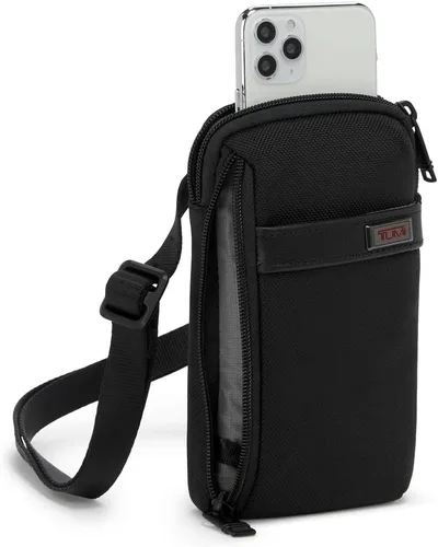 Vista 2 de TUMI Bolso bandolera pequeño para hombre, Negro