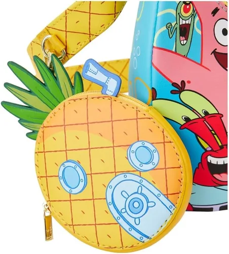 Vista 6 de Loungefly Nickelodeon SpongeBob SquarePants Group Shot - Bolso cruzado