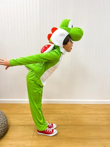 Vista 4 de Disguise Disfraz de Super Mario Brothers Yoshi para niños Disfraz de Halloween de Nintendo