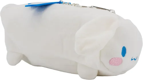Vista 12 de AI ACCESSORY INNOVATIONS Bingo - Funda de almacenamiento multifunción de felpa suave, diseño de peluche Bluey con características 3D, color naranja