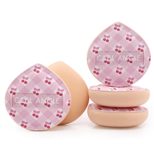 Vista 16 de 4 Paquetes de Esponjas de Maquillaje para Base, Corrector y Polvo, Esponja Mezcladora Libre de Látex para Maquillaje Natural y Fácil, Suave