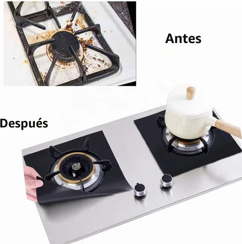 Vista 9 de Forlivese Cubiertas reutilizables para quemadores de estufa de gas, paquete