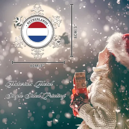 Vista 2 de Regalo de relleno de calcetín de Navidad de los Países Bajos para niños, regalo de recuerdo de país patriótico, adorno de Navidad para niños