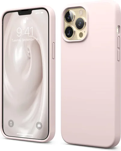 Vista 13 de elago - Funda compatible con iPhone 13 Pro Max, funda de silicona líquida, funda protectora de cámara de cuerpo completo, a prueba de golpes, funda