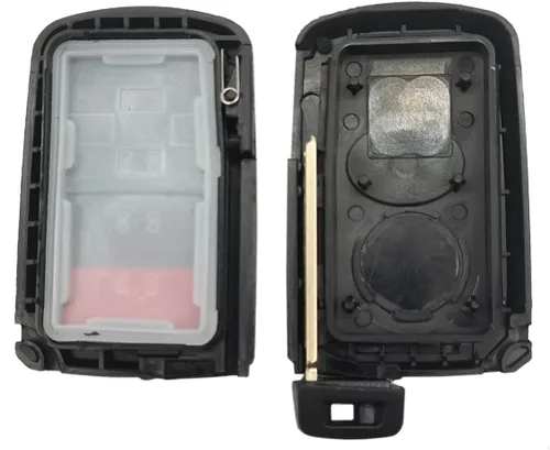 Vista 4 de Funda de repuesto para llavero para Toyota Highlander RAV4 Avalon Camry Corolla 2011-2019 sin llave, 4 botones