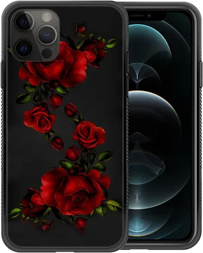 Vista 31 de ZHEGAILIAN Funda compatible con iPhone 11 Pro Max, diseño de patrón de policarbonato duro, funda protectora de TPU suave antideslizante para iPhone