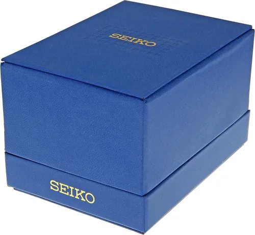 Vista 2 de Seiko SNAE43 cronógrafo multifunción de acero inoxidable con esfera negra para hombre, Negro -, Cronógrafo