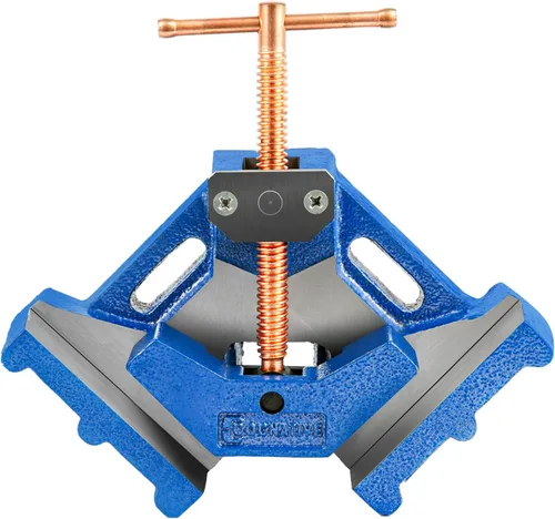 Vista 9 de Tornillo de carpintería de liberación rápida COGNATIVE de 7 pulgadas, fuerza de 3300 libras 7” wood vise with 8” opening, 3” throat, quick release