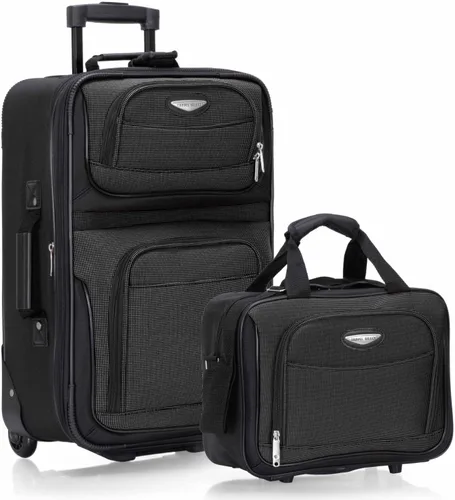 Vista 28 de Travel Select Amsterdam - Equipaje vertical y expansible con ruedas, marino