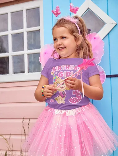 Vista 3 de Paw Patrol Skye - Camiseta ajustada para niña de 3 años