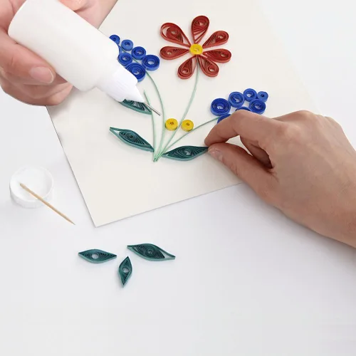 Vista 7 de Aplicador de punta de botella de precisión de 1.0 fl oz, punta de aguja, botella de pegamento, herramienta de quilling, apriete de precisión de 10