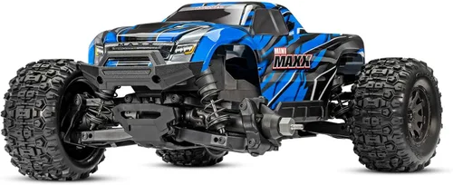 Vista 8 de Traxxas Mini Maxx Brushless 4X4 Monster Truck (azul)