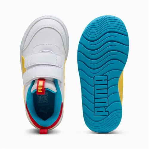 Vista 4 de Zapatillas Deportivas Infantiles Puma Multiflex 2 Blanco