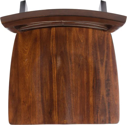 Vista 6 de Safavieh Home Collection Ainslee - Silla de comedor marrón de 18 pulgadas (juego de 2)