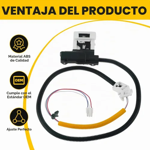 Vista 7 de W11307244 W10682535 Reemplazo del interruptor de bloqueo de la tapa de la lavadora (3 cables)