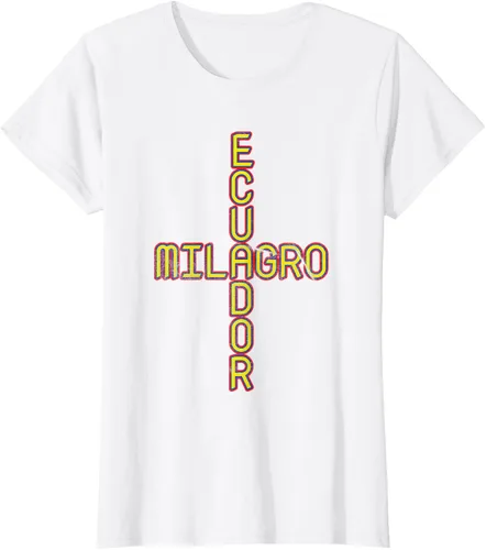 Vista 15 de Milagro Ecuador Travel, Orgullo, Bandera de Ecuador, Camiseta Milagro, Negro
