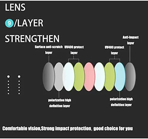 Vista 6 de iMaiDein - Gafas de sol polarizadas de repuesto para Oakley Holbrook 100 protección UV varios