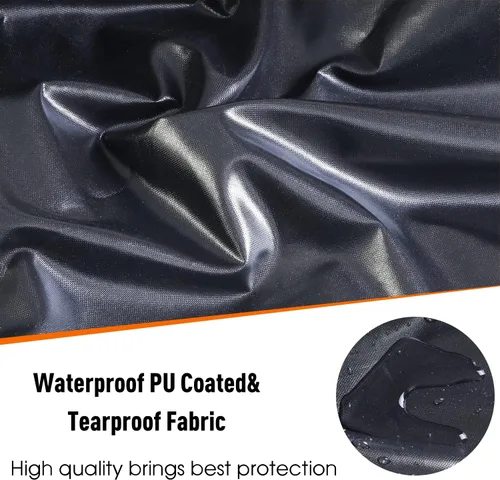 Vista 8 de Ruimoy Fundas para muebles de patio, funda impermeable para muebles de exterior, uso general, fundas para mesa exterior y silla, resistentes 600D