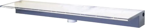 Vista 11 de HALF OFF PONDS Derrame de acrílico iluminado elegante de 12" con cambio de color - SE12CC-HOP Construcción acrílica, control remoto, entrada