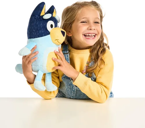 Vista 7 de Bluey - Peluche parlante Bandit (papá) de 14 pulgadas con 9 frases y tema musical