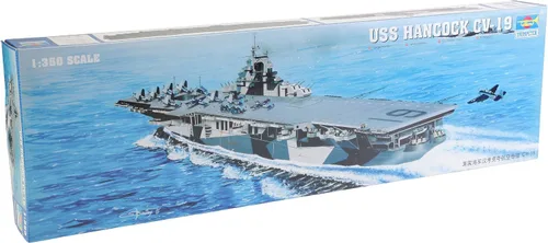 Vista 13 de Trumpeter 1/350 USS Lexington CV2 Kit de modelo de portaaviones Color moldeado